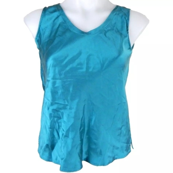 Eileen Fisher Silk Sleeveless Top - Picture 1 of 7